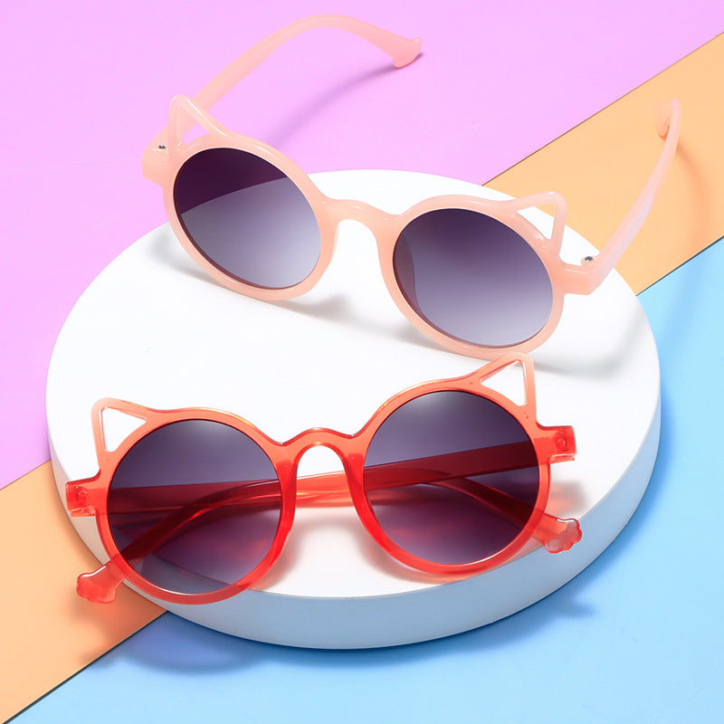 Wholesale Cat Ears Kids Sunglasses